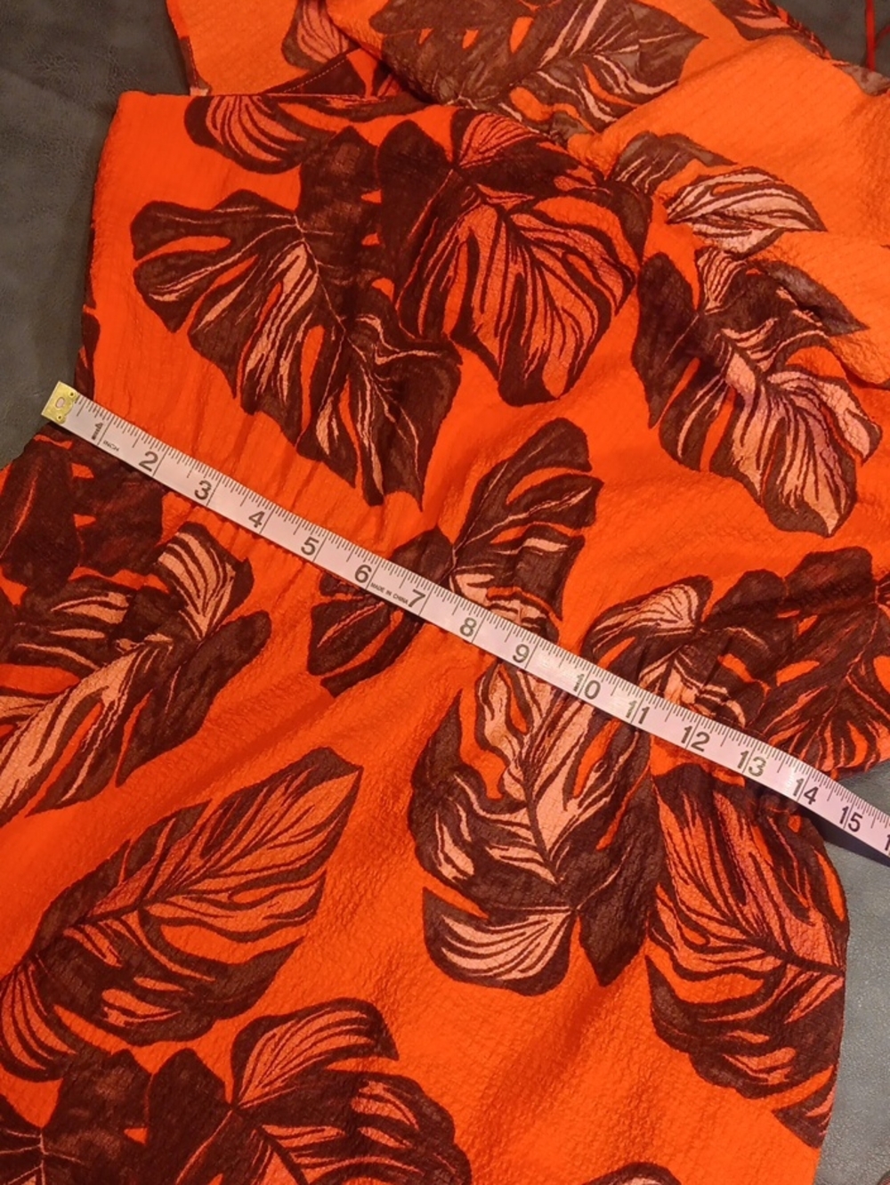 NWT! Sofia Jeans by Sofia Vergara Ruffle Convertible Maxi Dress Tropical Leaf - Picture 12 of 14